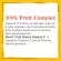 Nature's Way Alive! Vitamin C Drink Mix Powder 120 g