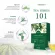 Narah Tea Series 101 Sugar Control, 1 box of herbal tea, 10 packs of 10 sachets