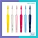 1 -colored teeth toothbrush