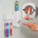 ที่กดยาสีฟันศูนย์ยากาศ พร้อมชุดเก็บแปรงสีฟัน Toothpaste Dispenser