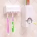 ที่กดยาสีฟันศูนย์ยากาศ พร้อมชุดเก็บแปรงสีฟัน Toothpaste Dispenser