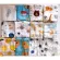 Little Muslin, 12 diapers, Muslin Bamboo 60*60 cm 24 inches, soft bamboo fiber fabric