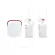 Imani, a breast pump, can adjust the cable to a double pump or a single pump.