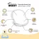 MOBY Used Milk Plate, 3D shape, absorbed quickly, dry, 1 pack, there are 60 pieces