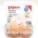 ขวดนมพีเจ้น Pigeon PP สีขาวขุ่น รุ่นคอกว้าง 240 mL แพ็ค x 2 ขวด และจุกนม แพ็ค 4