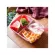 Beaba Set, Silicone Silicone Silicone, Silicone Suction Divided Plate with Spoon - Nude
