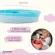 Twistshake Click-Mat + Plate ชุดจานและแผ่นดูดกันลื่น มาพร้อมฝาปิดกันหก สีชมพู/Pink