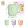 Milk storage box, closing up to 2 layers, multi -purpose box, with a spoon 255 grams, Portable Baby Tattoo