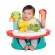 Infantino, a portable dining chair with toys
