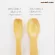 Mother's Corn ช้อน Feeding Spoon Step 1 ทำจากข้าวโพด 100% ปลอดสารพิษ สำหรับอายุ 6 เดือนขึ้นไป
