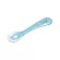 BEABA ช้อนซิลิโคน 2nd age soft silicone spoon - BLUE