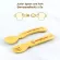 MOTHER'S CORN, a spoon, Junior Spoon & Fork Set for children aged 1 year or more.
