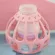 Angel Angju toys for development For children aged 6 months, pink milk bottles, genuine products