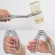 Lieto, clinging bottles, milk and cork, length 28cm, full 20 cm