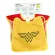 BUMKINS with anti-rear covents with the Collections DC model Super Bib with Cape. Suitable for 6-24 months. Wonder Woman pattern
