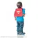 Bumkins ผ้ากันเปื้อนมีผ้าคลุมหลัง Collections DC รุ่น Super Bib with cape เหมาะกับน้อง 6-24 เดือน ลาย Super Man