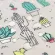 BUMKINS ART SMOCK long sleeve aprons for 3-5 years old Cacti AS-111