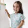 BUMKINS Short Sleeve Smock model is suitable for 3-7 years. There are many designs to choose from.
