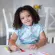 BUMKINS Short Sleeve Smock model is suitable for 3-7 years. There are many designs to choose from.