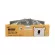 BABY MOBY large site zipper bag for arranging 24 bags L 26 x H 26.5 x w 8 cm, large zip bag, clear bag, food bag pack