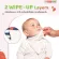 Double Dribble Bib, 2 layer saliva fabric
