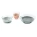 Duraleex Glass Meal Set with Soft Protective Suction Pad - Eucalyptus
