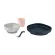 4 -piece silicone food set, Beaba Silicone Meal Set 4 PCS - Night Blue