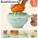 Within 3 days, received a set that grinding 10 pieces of baby food, grinding food, grated meat, grated meat, vegetables, separating fruit juice, hand grinding, grinding food with