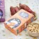 Children's snacks 8 months or more, enhance development Organic rice puff mixed with potatoes, packed with 6 sachets, Xongdur Baby Baby envelope