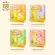Children's dessert, minifers, crispy brown rice mixed with vegetables and fruits for children 8 months or more. Baby Tattoo