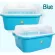 Bottle storage box with a lid with a new NANNY brand water grating.