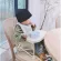 Children's rice chair, child chair, foldable baby chair Portable child chair Children's eating chair Learn to sit in a child Baby dining table