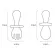 New products, recommend 2 pieces, utensils, choking, child spoon
