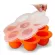 Silicone blocks block ice, soaking baby food, soaked in a circle supplement, 7 channels with lid