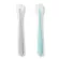 SKIP HOP Easy Feed Spoons-Gray/Teal Silicone spoon