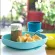 Beaba Silicone Silicone Suction Plate - Light Blue