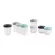 BEABA ชุดเซ็ทกระปุกเก็บอาหาร Toddler Food Storage Set - 8 Clip portions 4x150 ml + 4x250 ml 