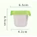BABY FOOD CONTAINER ภาชนะใส่อาหารเด็ก แช่อาหารเด็ก แช่อาหารเสริม ขนาด 2 และ 4 ออนซ์
