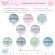Stephen Joseph Silicone Food Grade100% Silicone Plate, 8 "diameter
