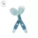 Silicone spoon, baby spoon, bend, bend, bend the baby utensils