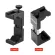 Ulanzi ST-02 phone clamping, steel aluminum phone holding a hot shoe phone for LED/microphone