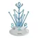 Beaba that overturned Tree Drying Rack - Blue milk bottle