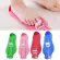 That measures the size of the baby's feet, colorful, cute, do not worry about changing the cysts often