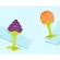 Rubber, silicone, rubber, fruit, fruit, beetle, children