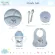 5-piece premium food set, aged 4-6 months