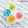 Richell - ชุดจานหลุม พร้อมถ้วย 3 สี Weaning Starter Set
