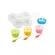 Richell - ชุดจานหลุม พร้อมถ้วย 3 สี Weaning Starter Set
