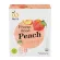 WEL-B Freeze-Dried Peach 30g. Peaches Crispy Valeba 30 grams-Snacks for children Free healthy desserts, no oil, do not use heat, easily digested, useful.