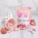 Wel-b yogurt melts strawberry 20g. Crispy yogurt Strawberry flavor 20g 6 sachets- Children's dessert snacks Free healthy desserts