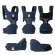 Ergobaby เป้อุ้มพร้อมเบาะรุ่น Hip Seat ผ้าระบายความร้อน Cool Air Mesh สี Raven EG08517